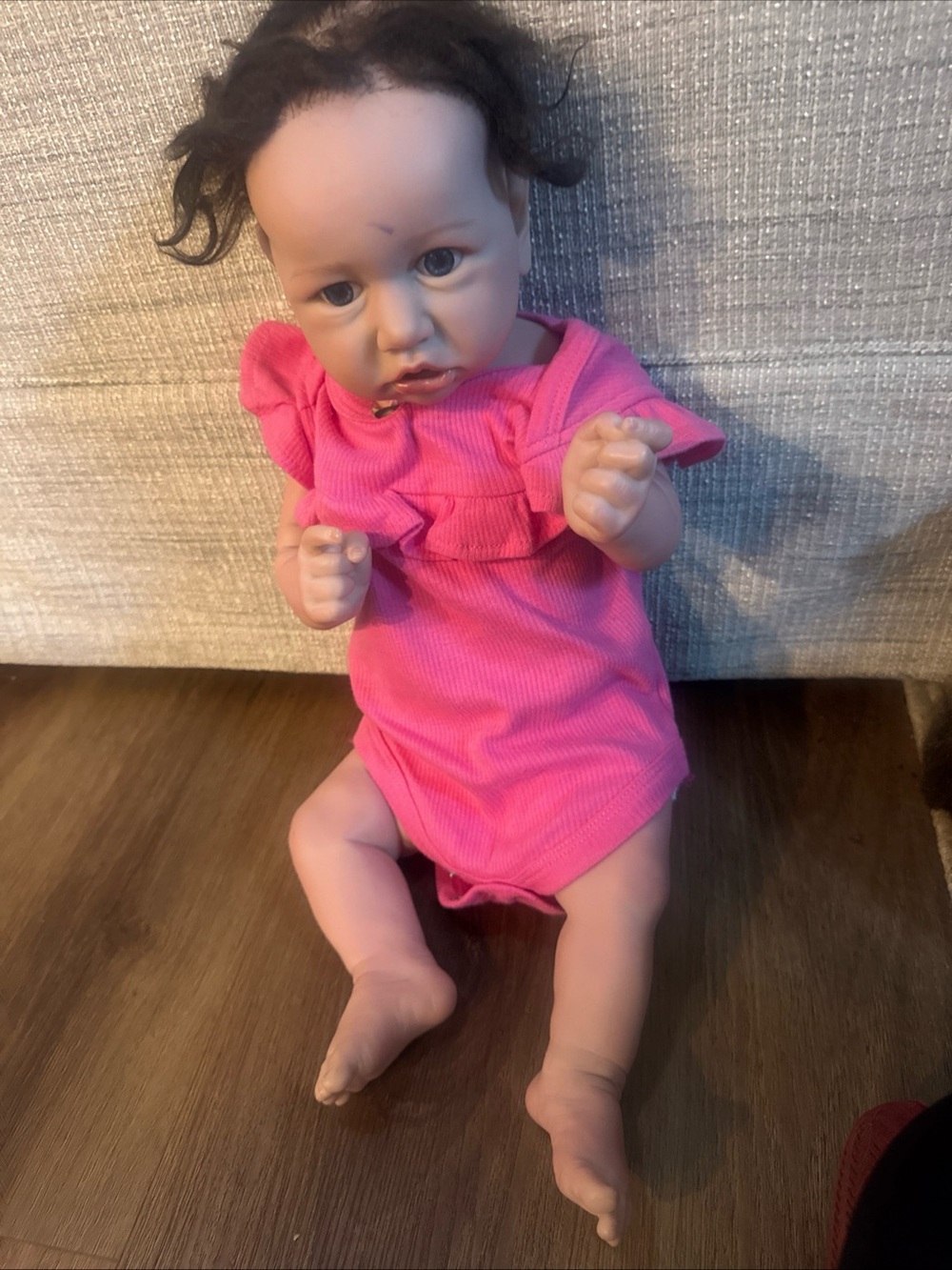 Realistic Reborn Baby Girl Dolls Vinyl Newborn Doll 20” Long-Diaper Included